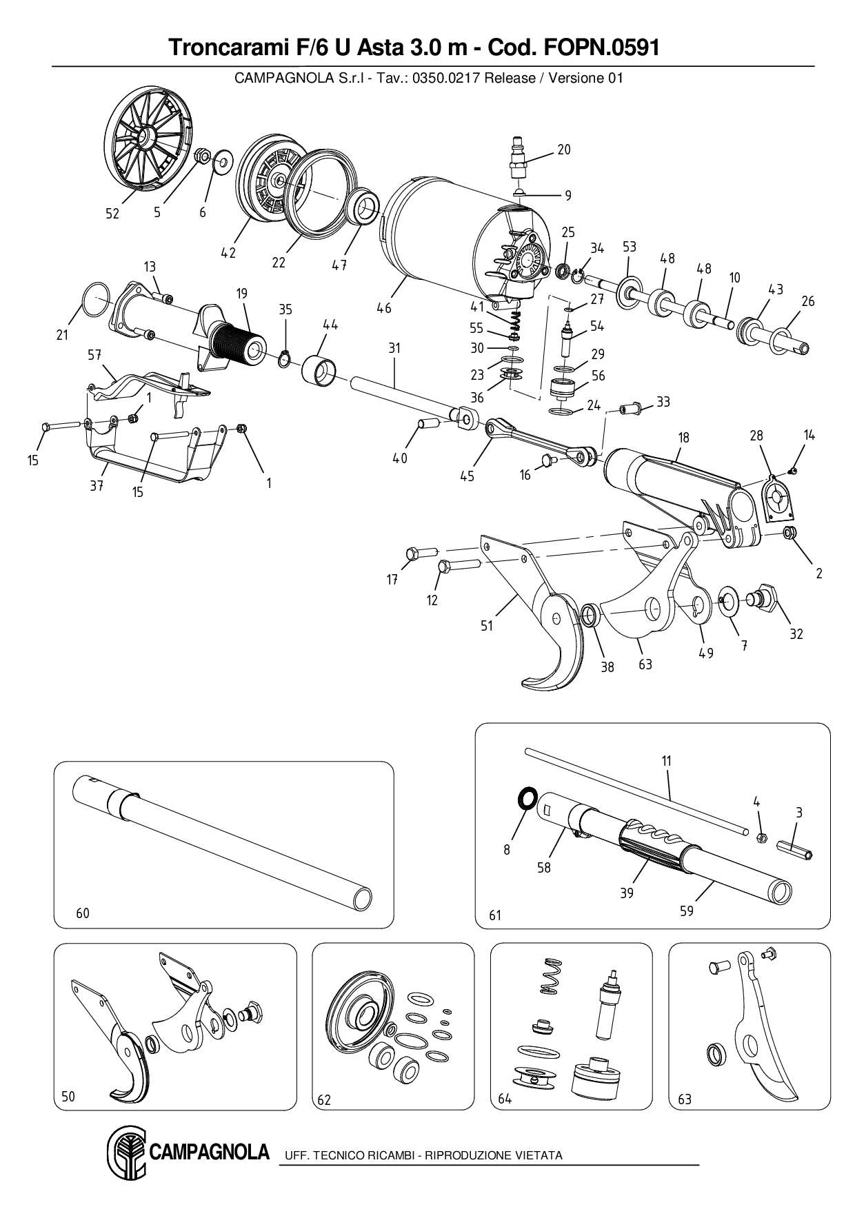 FOPN.0591_Troncarami F6 U Asta 3.0 m